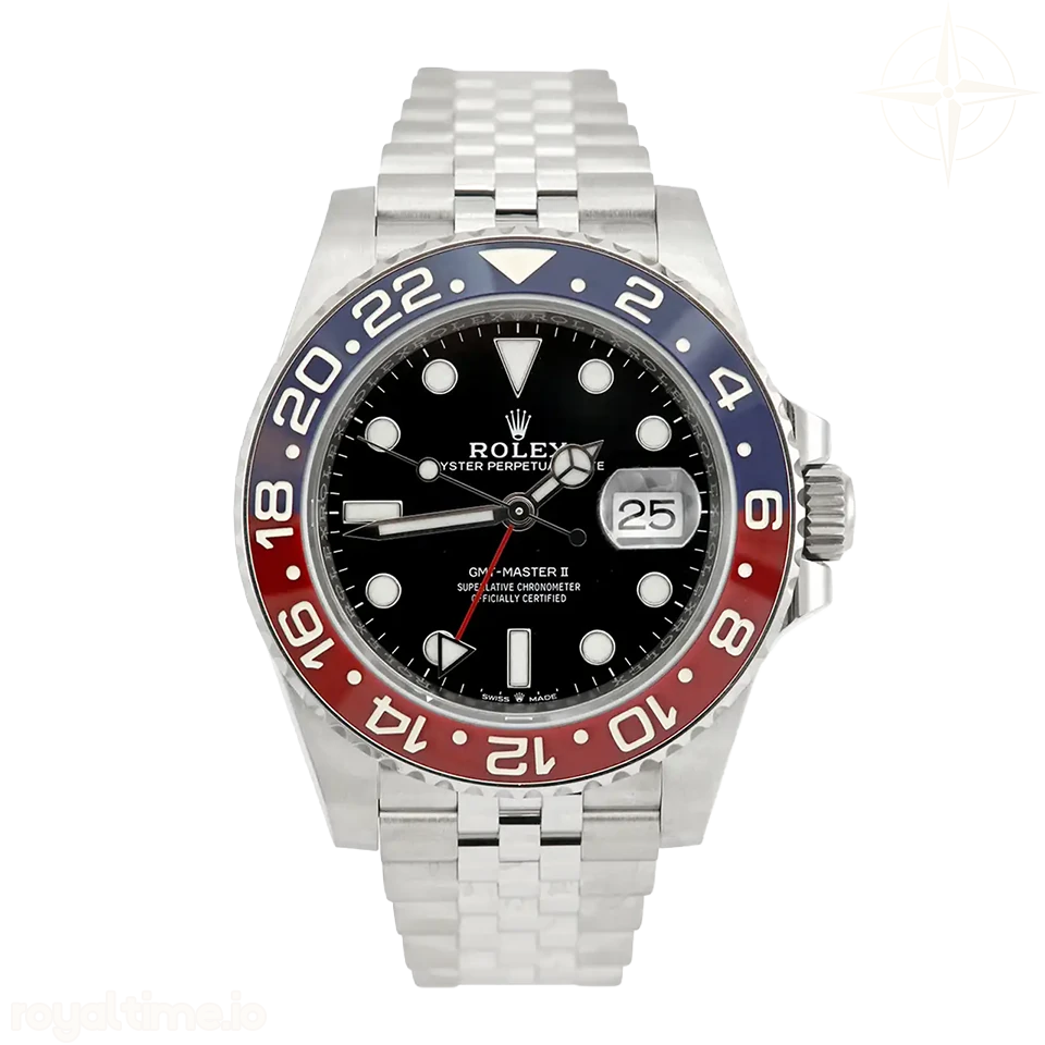 Rolex GMT-Master II 126710BLRO VF 904L Stainless Steel on Jubilee Bracelet DD3285