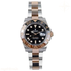 Rolex GMT-Master II 126711CHNR VF Rose Gold and Stainless Steel on Rose Gold Bracelet DD3285