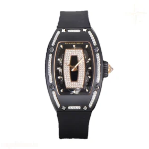 Richard Mille RM 007 Automatic Ladies Ceramique Noire Serti