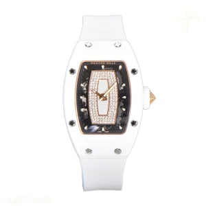 Richard Mille RM 007 Automatic Ladies White Ceramic White Lips