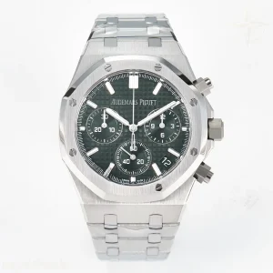 Audemars Piguet Royal Oak Chrono 26240 SS APSF Green Dial on SS Bracelet SA4401