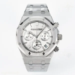 Audemars Piguet Royal Oak Chrono 26240 SS APSF Silver Dial on SS Bracelet SA4401