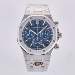 Audemars Piguet Royal Oak Chrono 26240 SS DDF Blue Dial on SS Bracelet DD4401 (50th Anniversary)