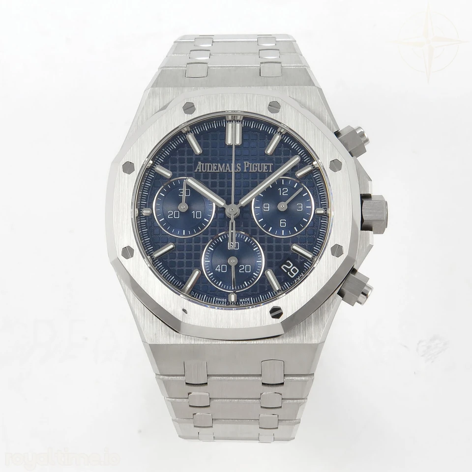 Audemars Piguet Royal Oak Chrono 26240 SS DDF Blue Dial on SS Bracelet SA4401