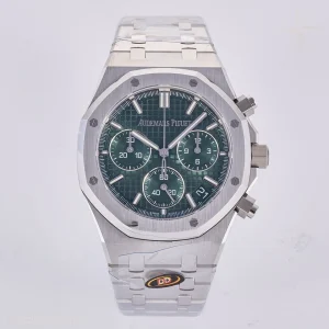 Audemars Piguet Royal Oak Chrono 26240 SS DDF Green Dial on SS Bracelet DD4401 (50th Anniversary)