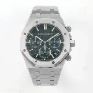 Audemars Piguet Royal Oak Chrono 26240 SS DDF Green Dial on SS Bracelet SA4401