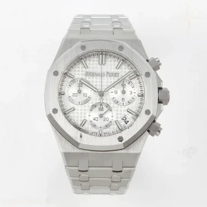 Audemars Piguet Royal Oak Chrono 26240 SS DDF White Dial on SS Bracelet SA4401