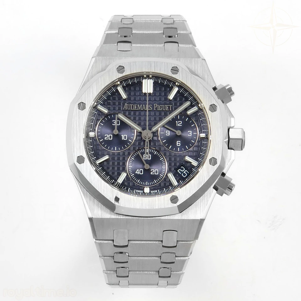 Audemars Piguet Royal Oak Chrono 26240 SS DDSF Blue Dial on SS Bracelet DD4401