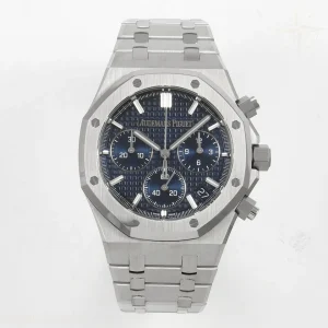 Audemars Piguet Royal Oak Chrono 26240 SS TOPF Blue Dial on SS Bracelet SA4401