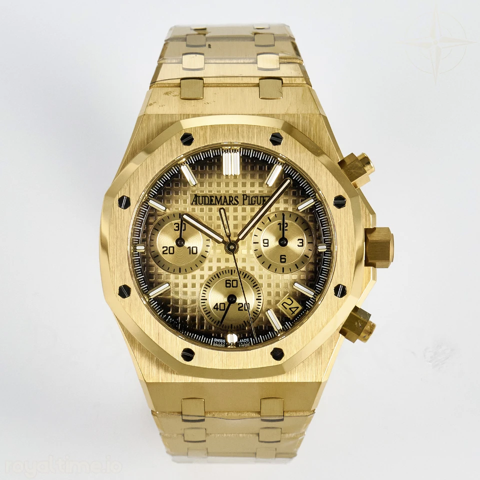 Audemars Piguet Royal Oak Chrono 26240 YG APSF YG Dial on YG Bracelet SA4401