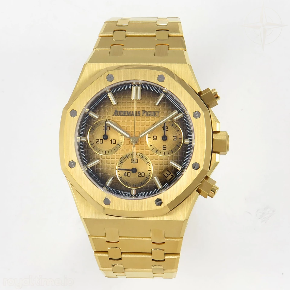 Audemars Piguet Royal Oak Chrono 26240 YG DDF YG Dial on YG Bracelet DD4401