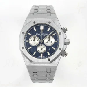 Audemars Piguet Royal Oak Chrono 26331 SS APSF Blue/White Dial on SS Bracelet A2385