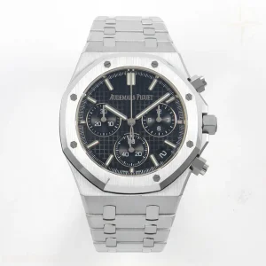 Audemars Piguet Royal Oak Chrono 26240 SS DDF Black Dial on SS Bracelet DD4401 (50th Anniversary)