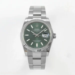 Rolex DateJust 36 SS 126234 ARF Green Stick Dial on Oyster Bracelet DD3235