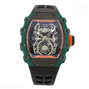 Richard Mille RM 021-02 Tourbillon Aerodyne on Black Rubber Strap