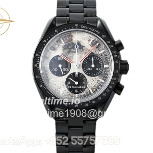 Omega Speedmaster Black Venom Moon on PVD
