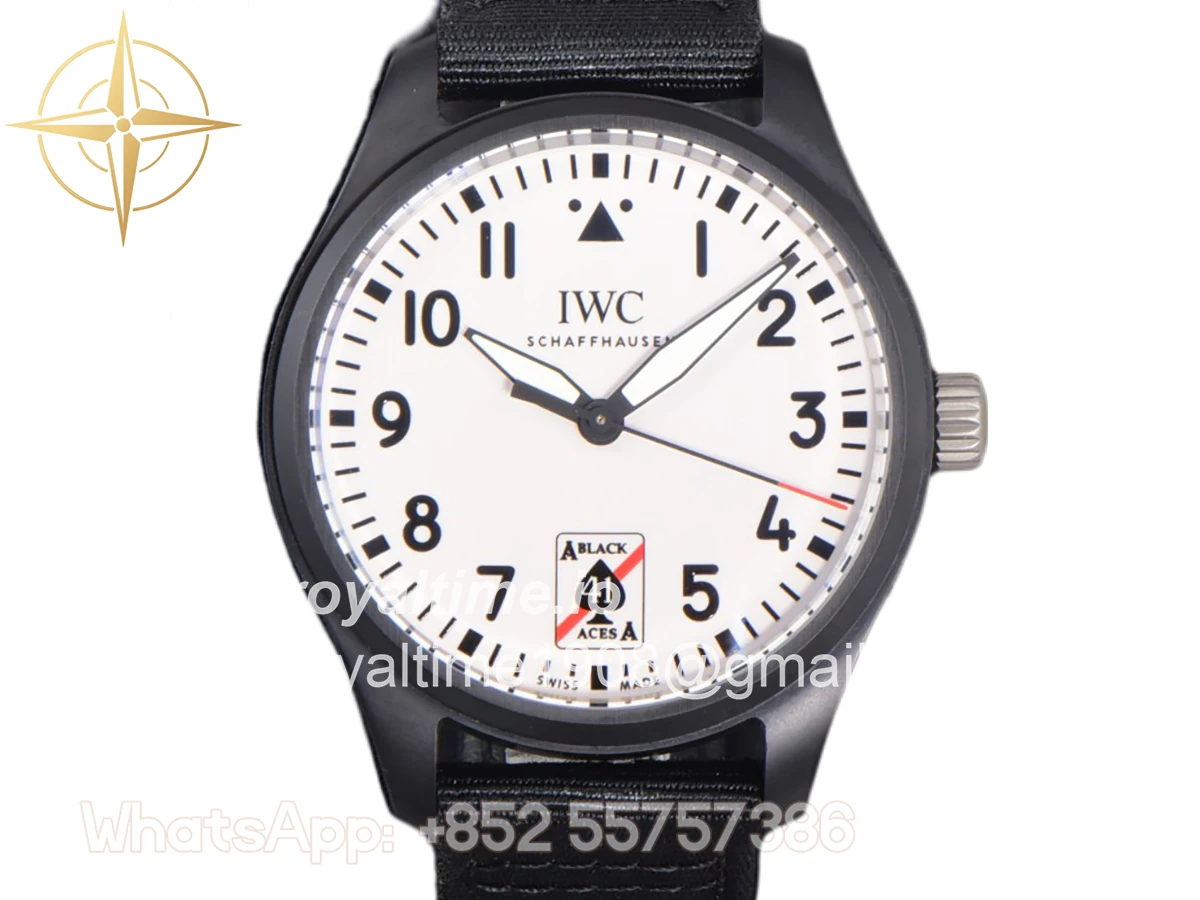 IWC Pilot’s Watch IW326905 Automatic 41 Black Aces