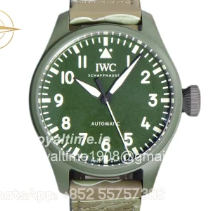 IWC Big Pilot’s Watch 43 IW329802 Top Gun Edition Woodland on Camo Strap