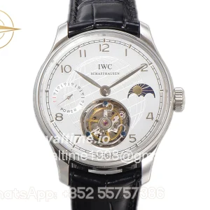 IWC Portugese Tourbillon White Dial on Steel
