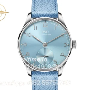 IWC Portugieser Automatic 40 IW358402 Blue Dial in White Gold