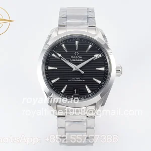 Omega Aqua Terra 150m 41mm VSF Black Dial on SS Bracelet A8900