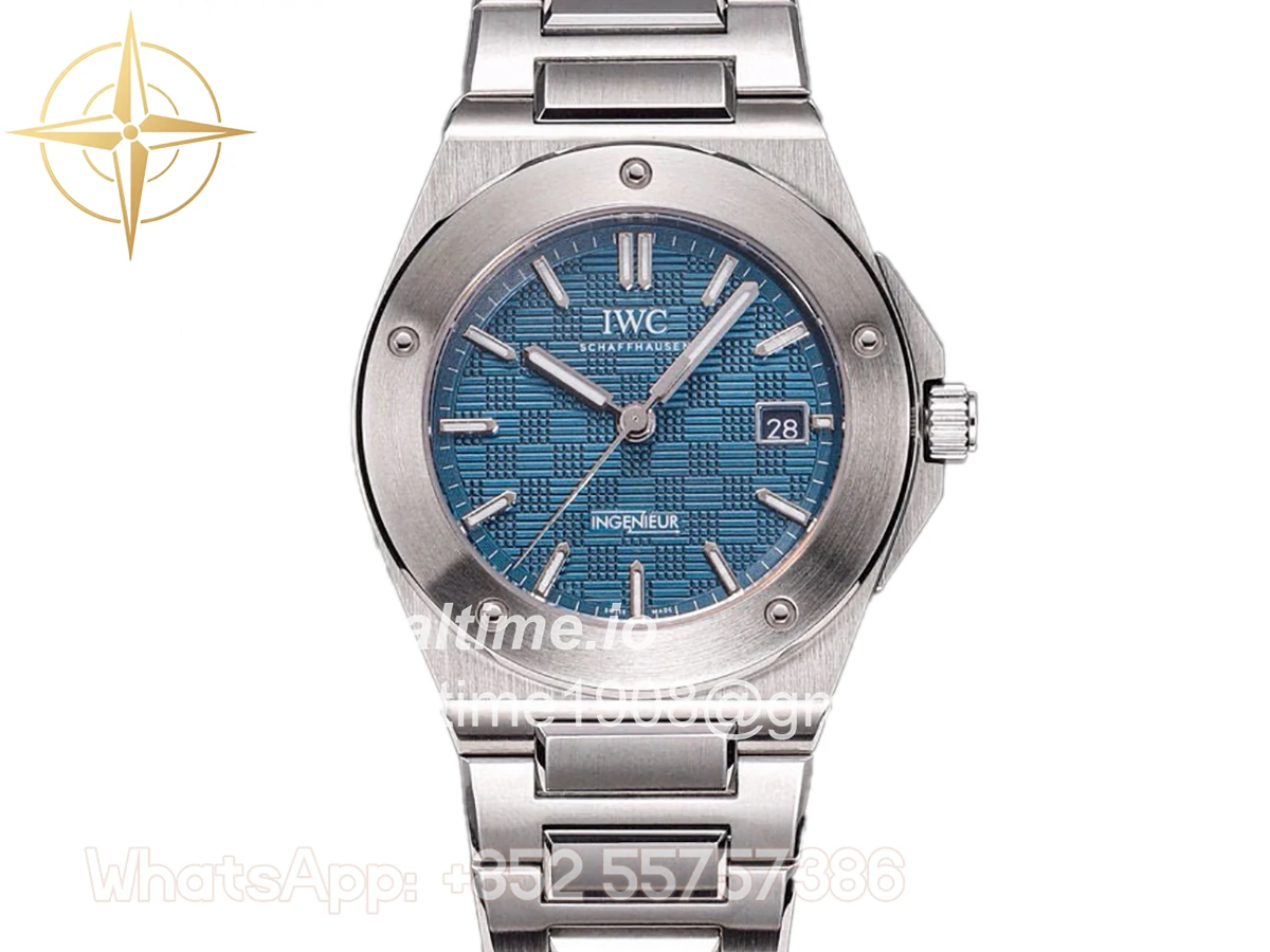 IWC Ingenieur IW3289 Blue Dial Automatic 40