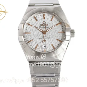Omega Constellation Co-Axial Chronometer 39mm Grey Dial in Steel