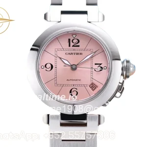 Cartier Pasha de Cartier Pink Dial 35mm in Bracelet