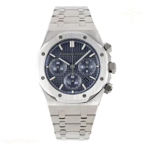 Audemars Piguet Royal Oak Self-Winding Chronograph Blue Dial in Steel