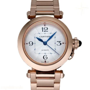 Cartier Pasha de Cartier White Dial 35mm in Rose Gold