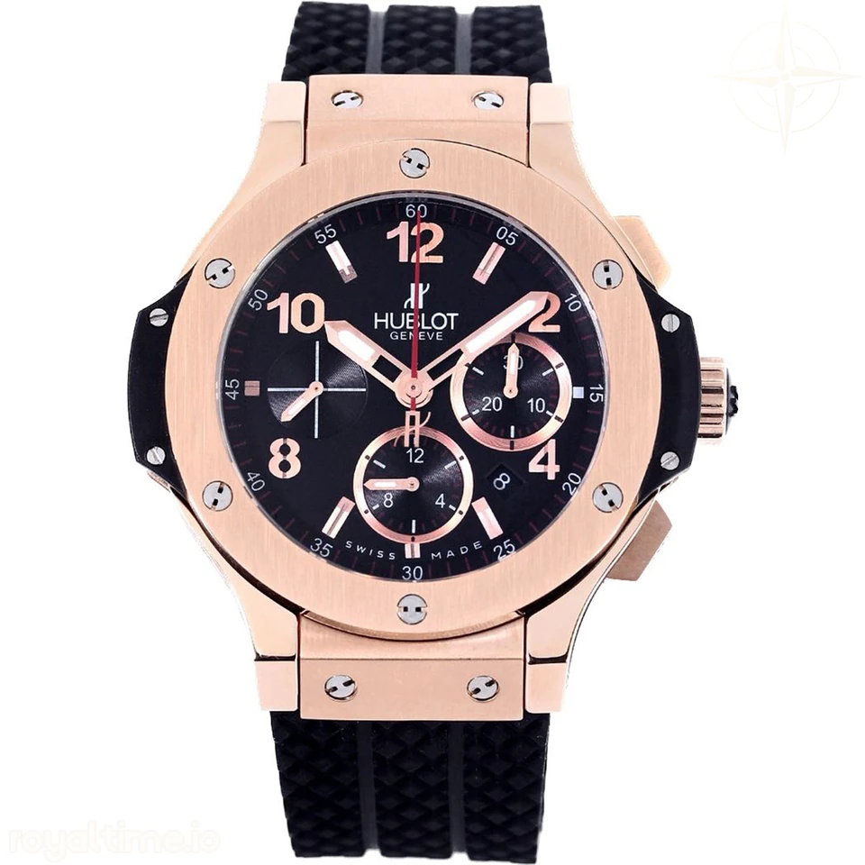 Hublot Big Bang Chronograph Evolution Rose Gold Numerals Markers
