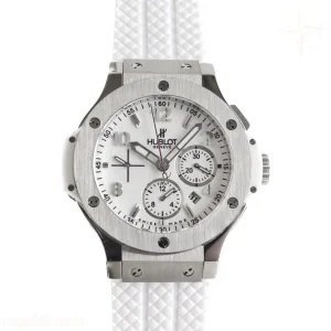 Hublot Big Bang Chronograph Evolution Steel White Dial