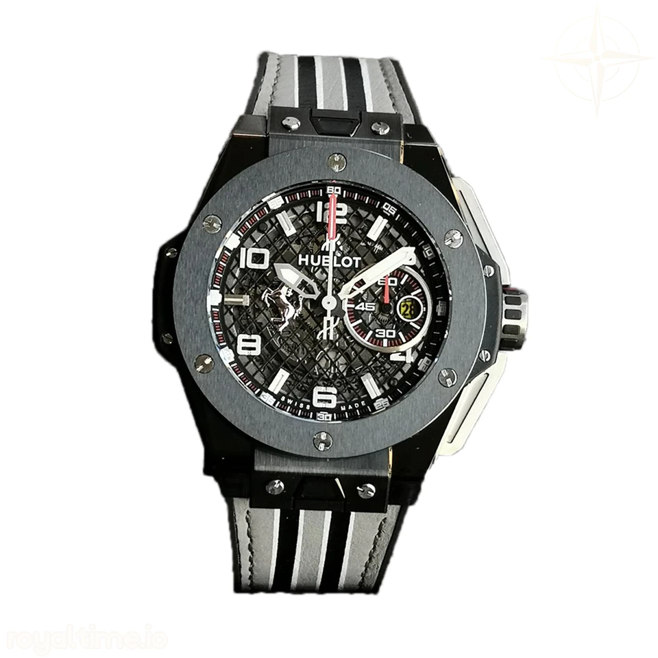 Hublot Big Bang F1 Black Dial Chronograph in Ceramic