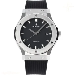 Hublot Classic Fusion Automatic 42mm Black Dial on Rubber Strap