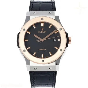 Hublot Classic Fusion Automatic 42mm Black Dial on Steel/Rose Gold