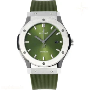 Hublot Classic Fusion Automatic 42mm Green Dial on Rubber Strap