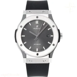 Hublot Classic Fusion Automatic 42mm Grey Dial on Rubber Strap