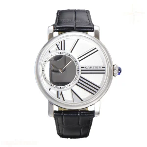 Cartier Rotonde De Cartier White Dial in Steel