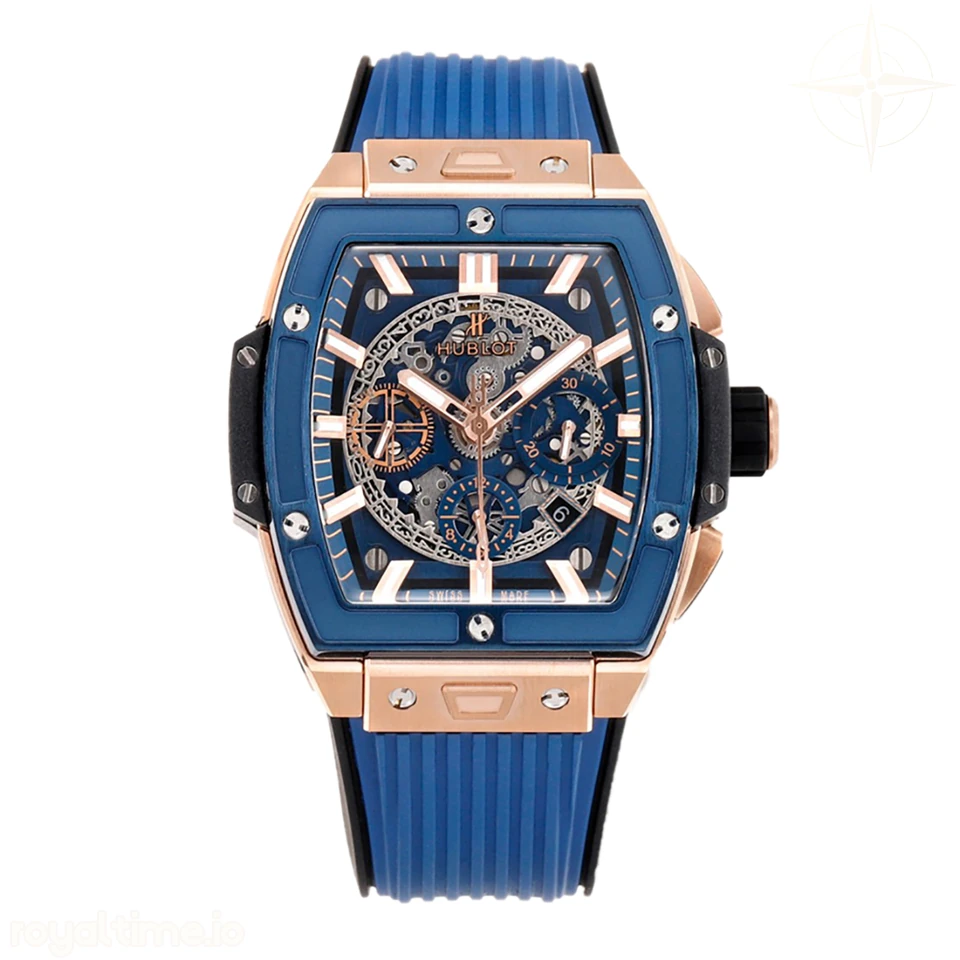Hublot Spirit of Big Bang King Gold Blue Ceramic 42mm