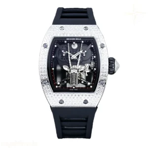 Richard Mille RM 51-05 Oryx Tourbillon in Steel with Diamond Bezel