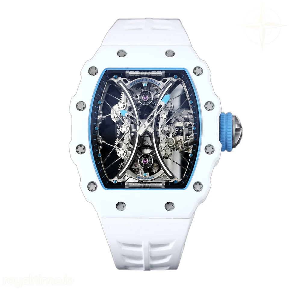 Richard Mille RM053-01 Richard Mille Pablo MacDonough in White Strap