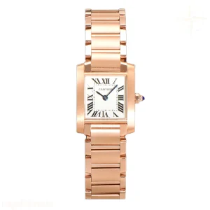 Cartier Tank Francaise Watch Small Rose Gold
