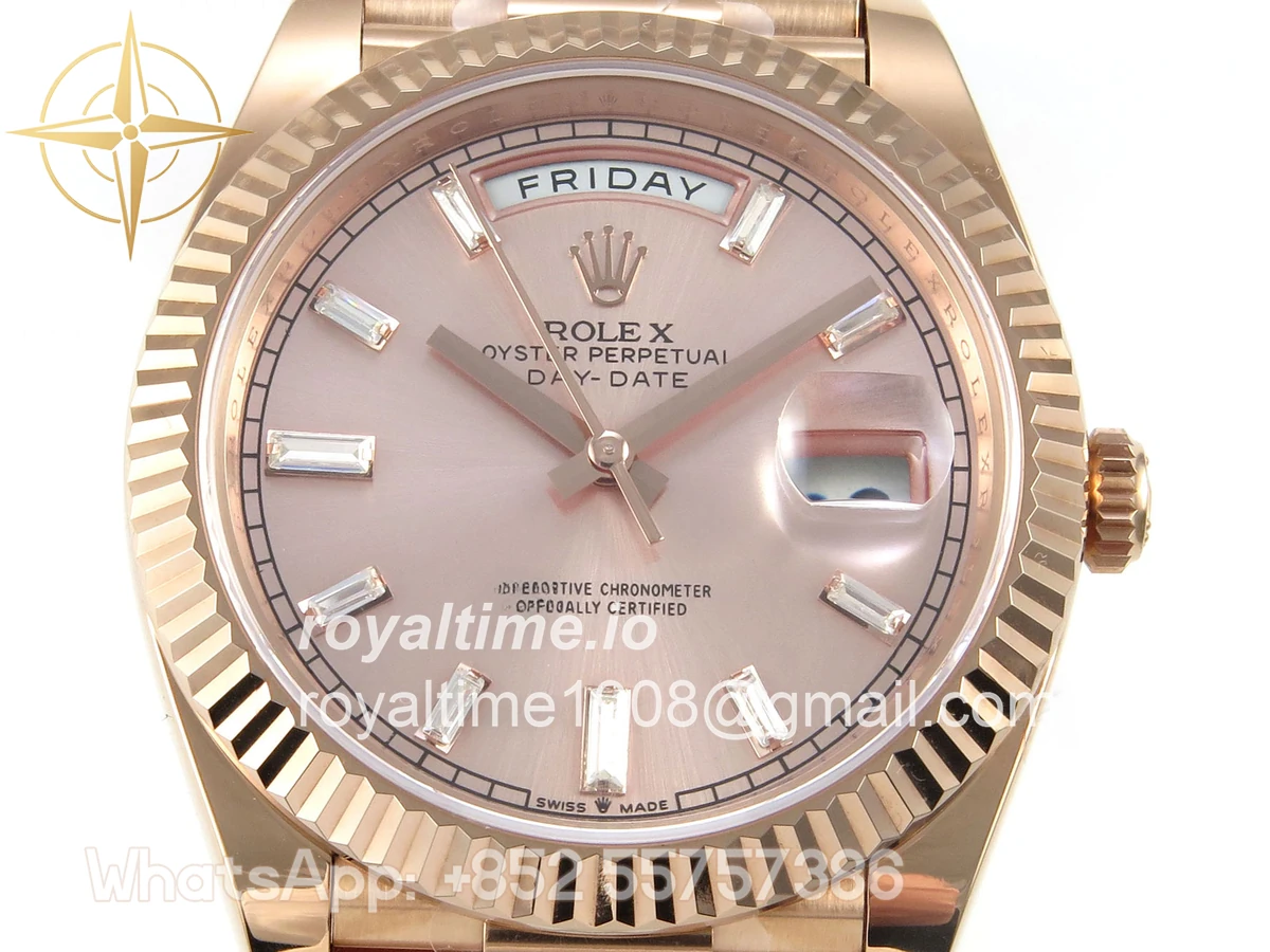 Rolex DayDate 40 228235 ARF RG Crystal Dial on President Bracelet VR3255 - Image 2