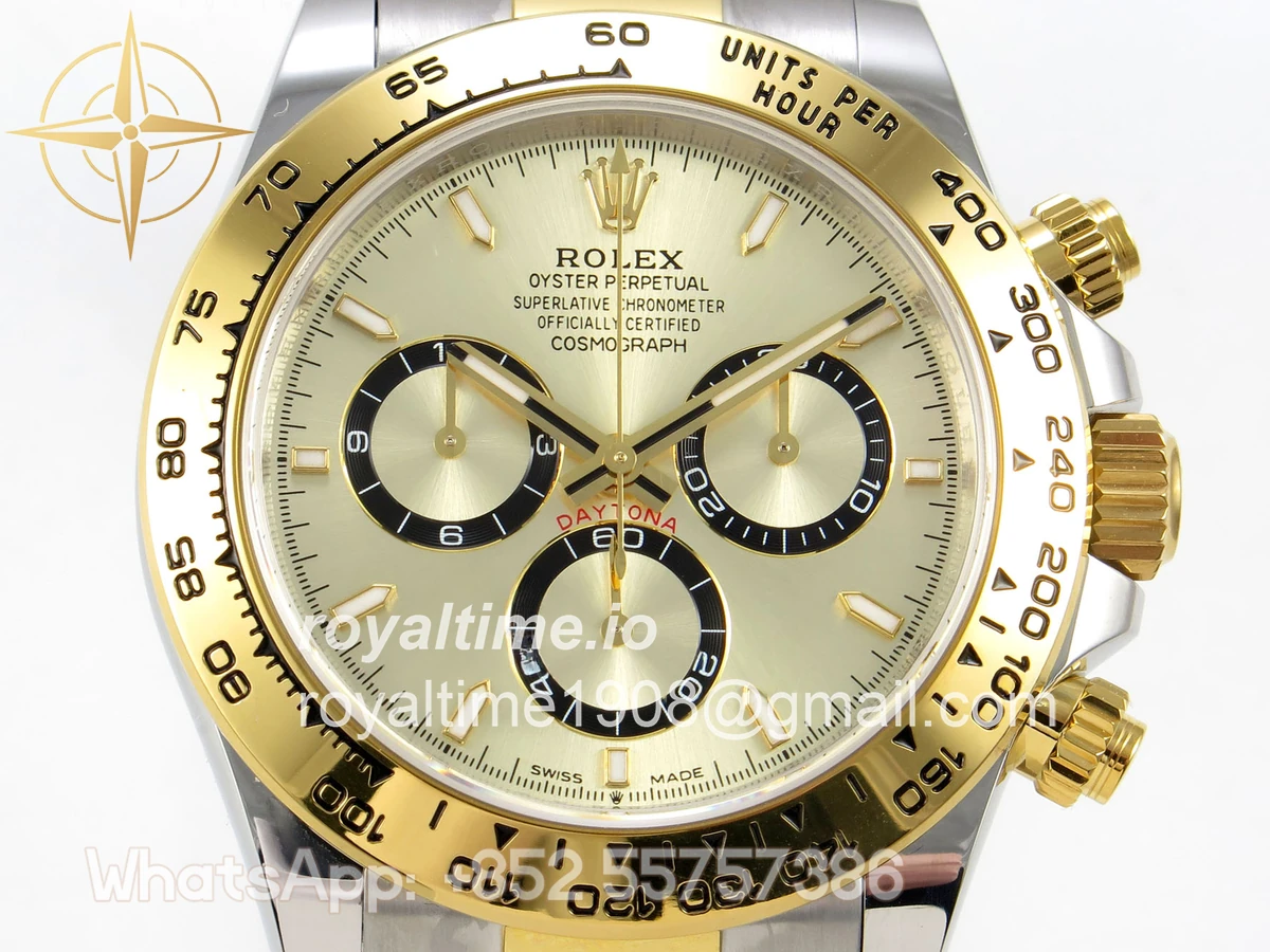 Rolex Daytona 126503 SS/YG UFO YG Dial on SS/YG Bracelet UF4131 (Free Sprung) - Image 2