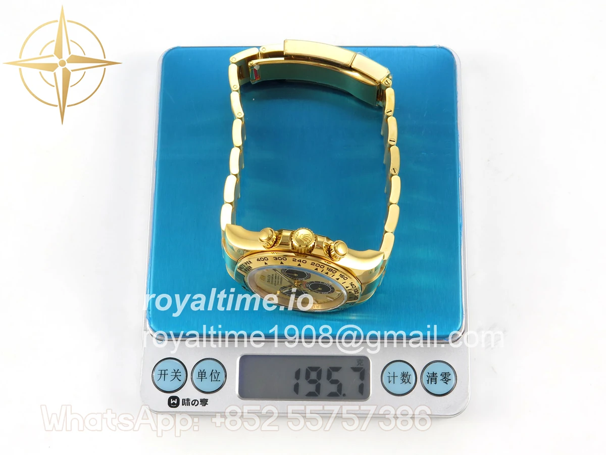 Rolex Daytona 126508 YG Clean Plus YG Dial on Oysterflex Strap DD4131 - Image 2