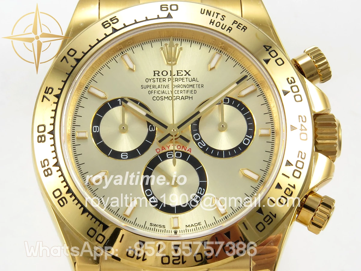 Rolex Daytona 126508 YG UFO YG Dial on YG Bracelet UF4131 (Free Sprung) - Image 2