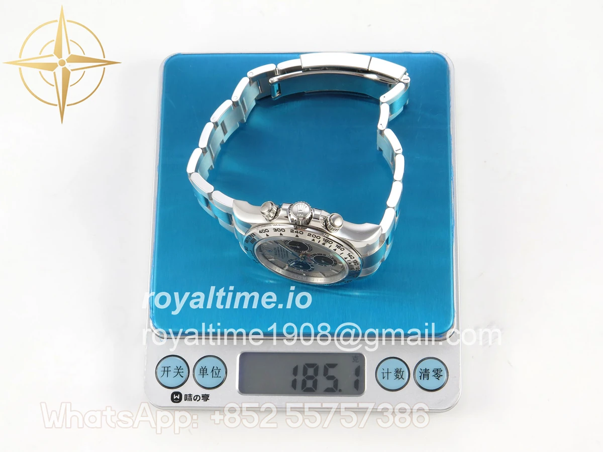 Rolex Daytona 126509 SS Clean Plus Gray/Black Dial on Oysterflex Strap DD4131 - Image 2