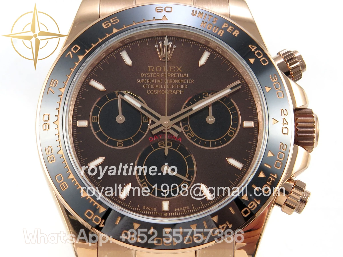 Rolex Daytona 126515 UFO Chocolate Dial on Oysterflex Strap UF4131 - Image 2