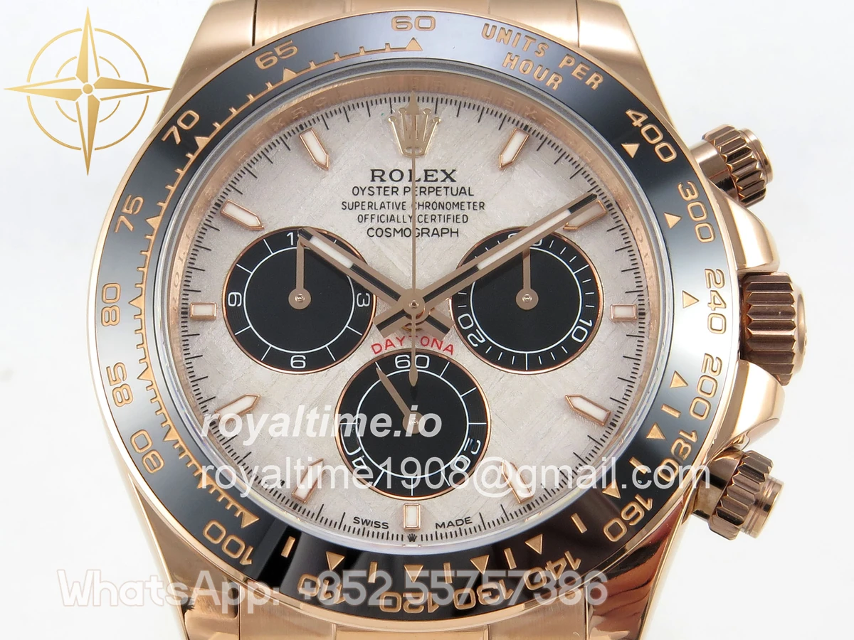 Rolex Daytona 126515 UFO Meteorite Stick Dial on Oysterflex Strap UF4131 - Image 2