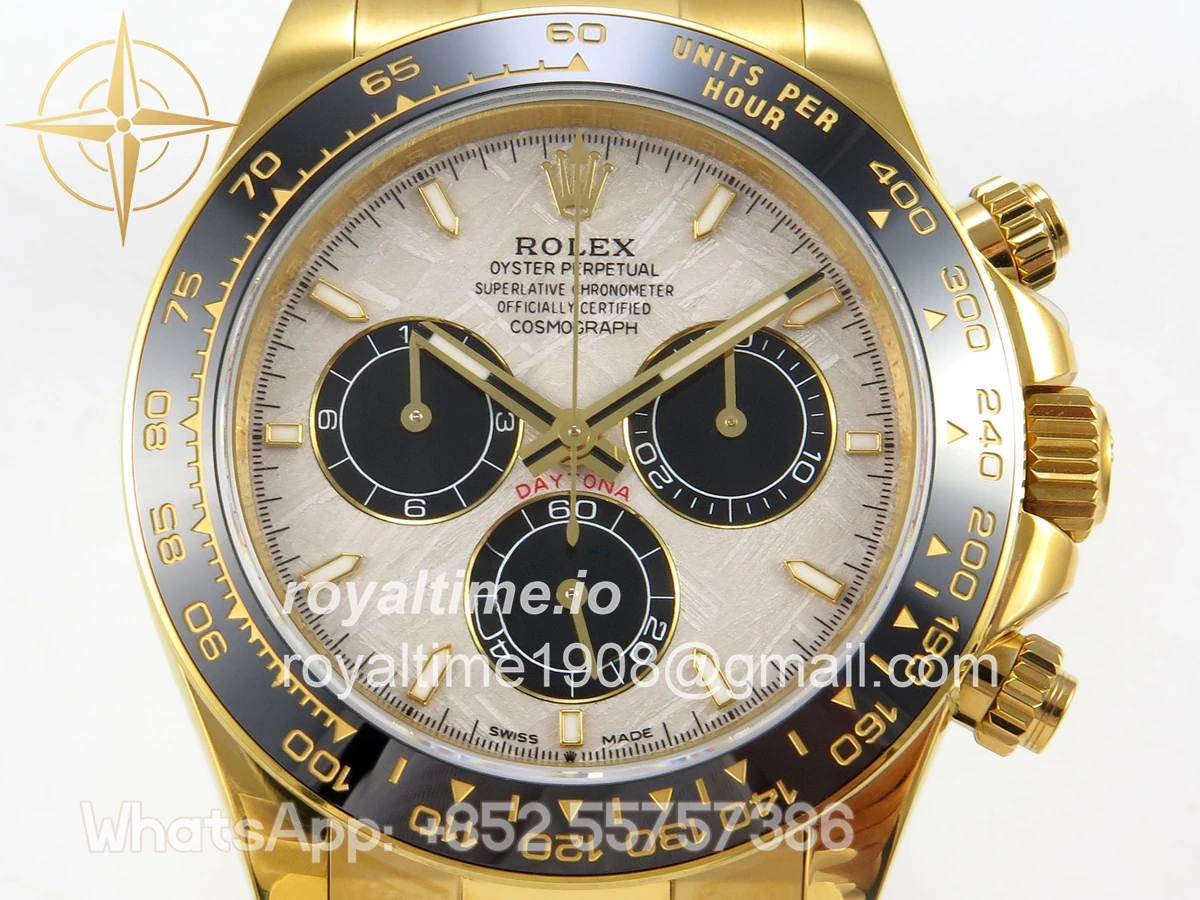 Rolex Daytona 126518 UFO Meteorite Dial on Oysterflex Strap UF4131 - Image 2